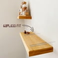 thumbnail image 2 of Soporte oculto para repisa flotante AlloyTech de 13 cm, alta resistencia, 2 piezas, 2 of 6