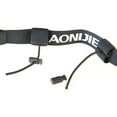 thumbnail image 7 of AONIJIE 2Pcs Triathlon Running Race Number Belt Adjustable Bib Holder with 6 Energy Gel Loops, Black+Grey, 7 of 7