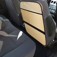 thumbnail image 2 of Almencla Back Seat Protector Kick Mat Interior Accessories Easy Cleaning Portable Beige Full, 2 of 8