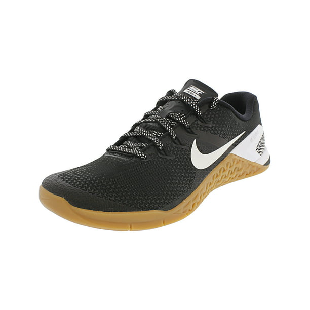 ama de casa Kakadu Cantidad de Nike Men's Metcon 4 Black / White - Gum Medium Brown Ankle-High Cross  Trainer Shoe 8.5M - Walmart.com