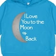 thumbnail image 3 of Inktastic I Love You to the Moon & Back. Toddler Hoodie, 3 of 4