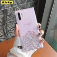 thumbnail image 1 of Funda de silicona transparente con estrellas brillantes para Samsung, carcasa a prueba de golpes para Samsung A71, A51, S8, S9, S20 Ultra, 10 PLUS, S20FE, A21, Note 8, 10, Note 20, 1 of 4