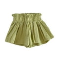 thumbnail image 4 of REDARER Girls Ruffle Waist Skort, Cute Bubble Mini Skirt with Built-In Shorts for Casual & Play,5-6 Years, 4 of 4