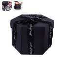 thumbnail image 1 of Black Explosion Box Creative Explosion Gift Box DIY Photo Album Scrapbook Surprise Box Exquisite Polygon Gift Box for Valentine Day Anniversary Gift, 1 of 9