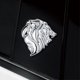 thumbnail image 3 of Etiqueta engomada del coche 3D patrón de cabeza etiqueta del coche insignia calcomanía apta para plata izquierda Izquierda Plata kusrkot Etiqueta decorativa, 3 of 8