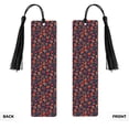 thumbnail image 2 of Kdxio Autumnal Forest Print Metal Tassel Bookmarks,Perfect Gift for Art Lovers and Bookworms Metal Bookmarks for Women, 2 of 8