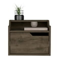 thumbnail image 5 of We Have Furniture Floating Nightstand Chester, Bedroom, Dark Brown, 5 of 8