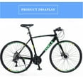 thumbnail image 4 of Adult Hybrid Bike 27 Speed Hybrid Bike Disc Brake 700C Road Bike for Men Women's City Bicycle, 90% Pre-Assembled, Multiple Colors, 4 of 7