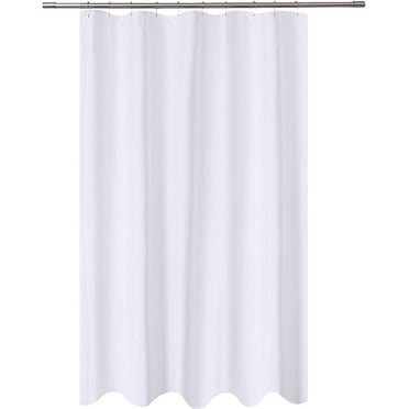 Fabric Shower Curtain, 76 Inch Length Shower Curtain