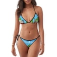 thumbnail image 1 of Fotbe Merry Christmas Gnome Traje de Baño para Mujer de Dos Piezas – Bikini Sexy de Tirantes Tipo Halter con Diseño Triangular, 1 of 6