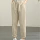 thumbnail image 4 of Pantalones de pierna ancha de verano, pantalones ajustados con drapeado, pantalones casuales holgados con hebilla de talla grande para primavera y otoño para niños, 4 of 5