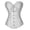 White, variant on Women's Full Body Shaper Bodysuit with Firm Control Green XL