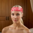 thumbnail image 2 of Unique Bargains 1 Pc Tie-Dye Headband for Yoga Red, 2 of 6