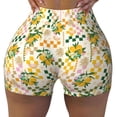 thumbnail image 2 of Haiem Fruit No Front Seam Biker Shorts for Women Yoga Workout Gym Bike Shorts with Tummy Control Moisture-Wicking-XX-Large, 2 of 9