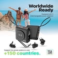 thumbnail image 3 of Cargador Portátil PWR Travel Pro Negro 5 en 1 con Carga Rápida 20W y 15W Inalámbrica 10000mAh Incluy, 3 of 6