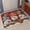 Bright Red White Gray Blue, variant on Small Door Mat Indoor Outdoor 15.7"x23.6", Red Snowman Christmas Absorbent Non Slip Entry Rug, Winter Snowflake Xmas Low Profile Welcome Mat for Front/Side Door Apartment Entrance Bathroom