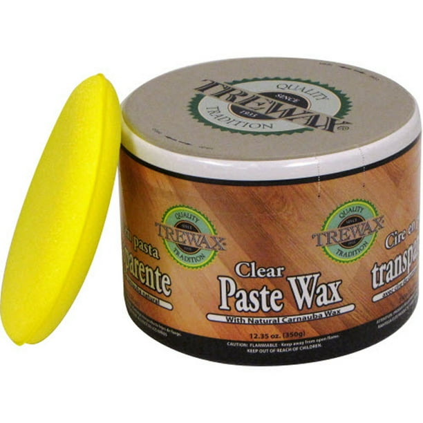 Trewax Paste Wax Clear, Pack of 2, 12.35Ounce