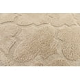 thumbnail image 4 of Rugs.com Lattice Shag Collection Rug – 9' x 12' Beige Shag Rug Perfect For Living Rooms, Large Dining Rooms, Open Floorplans, 4 of 7