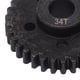 thumbnail image 3 of Engranaje de Motor RC 34T M1.0 Orificio de Engranaje de 8 mm Engranaje de piñón de Motor RC Negro de Acero para Coches Arrma 1/7 1/8 RC, 3 of 8