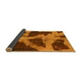 thumbnail image 2 of Ahgly Company Indoor Rectangle Abstract Yellow Modern Area Rugs, 2' x 5', 2 of 4