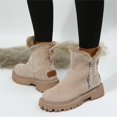 thumbnail image 6 of Daolelai Women's Thick-Soled Non- Short Plush Warm and Comfortable Snow Boots, 6 of 9