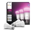 thumbnail image 1 of Bombilla LED Philips Hue A19 inteligente blanca y de color 7,2 W E26, 1 of 9