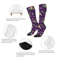 thumbnail image 6 of Bingfone Compression Socks For Women And Men Long Socks For Running Athletic Cycling Nurse-Mardi Gras And Donuts, 6 of 9