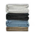 thumbnail image 2 of HOMETRENDS COTTON BLANKET KING GREY, 2 of 5