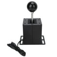 thumbnail image 1 of Simulador de USB, Cabeza de Bola Reemplazable Compacta Black 7+R USB Cambiador de Engranajes USB para PC PARA G29 para G25, 1 of 7