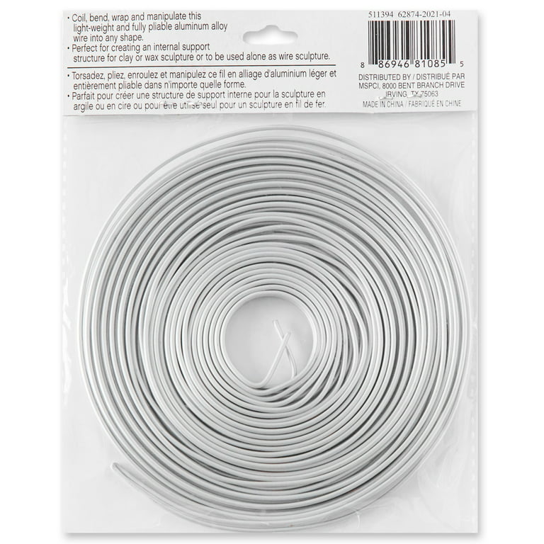 Beesputty - Aluminium wire armature for sculpting in BeeSPuttY polymer clay.  Guess what I have in mind. #beesputty