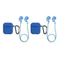 thumbnail image 4 of jesticaly Silicone Wireless for True Wireless Earphone Cover Box Charging Case Blue 2Set, 4 of 6