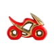 thumbnail image 4 of Estatua de motocicleta, figura decorativa, adorno de mesa coleccionable para la entrada. Rojo, 4 of 9