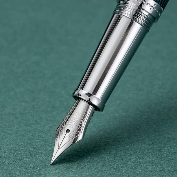 K14 万年筆 K14GCLOPEN IDEAL LETTER MEDJUN 2 K14 古い万年筆
