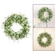 thumbnail image 1 of Corona artificial grande, corona de bienvenida para puerta de entrada, corona verde de granja con flores transpirables, adecuada para fiestas, decoraciones de boda Sincero Electrónica, 1 of 5