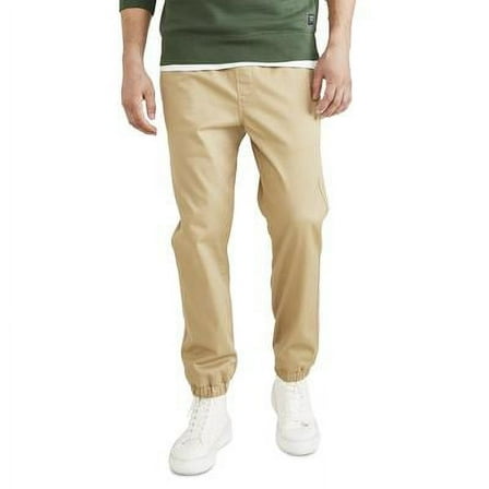 DOCKERS Men's Ultimate Jogger Slim-Fit Pants Harvest Gold Large