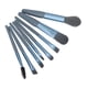 thumbnail image 4 of Juego de 8 brochas de maquillaje, juego de brochas de maquillaje Delaman, brochas para polvos faciales para mezclar cosméticos profesionales portátiles(Azul), 4 of 5