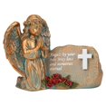 thumbnail image 1 of koolsoo Solar Praying Angel Garden Statue Craft with Light for Courtyard Garden Lawn Copper, 1 of 9