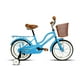 thumbnail image 1 of Bicicleta Black Panther Santorini R16 Equipada Con Canasta Azul, 1 of 3