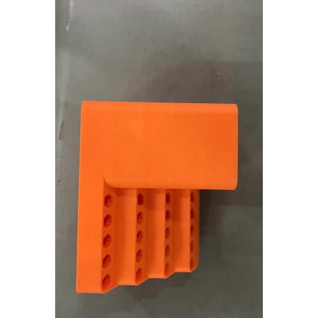 Support de Rangement pour Outils avec 20 Trous pour Embouts de Tournevis et Accessoires de Perceuse, Organisateur Mural Robuste