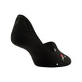 thumbnail image 6 of PEDS Women's Fashion Low Cut Socks Black, 6 Pairs, Sizes 5-10, 6 of 11