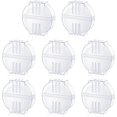 thumbnail image 1 of 8 Pcs Beeswax for Thread, Thread Conditioner for Hand Sewing White Beeswax Block Set, Smooth Threads Wax with Plastic Case for Embroidery Quilting Cross-Stitch and Fabric Repair Crafting,White, 1 of 7
