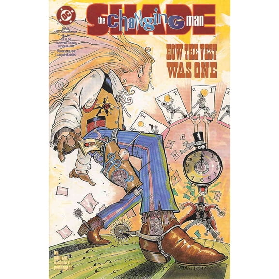 Shade, The Changing Man (2nd Series) #16 VF ; DC Comic Book