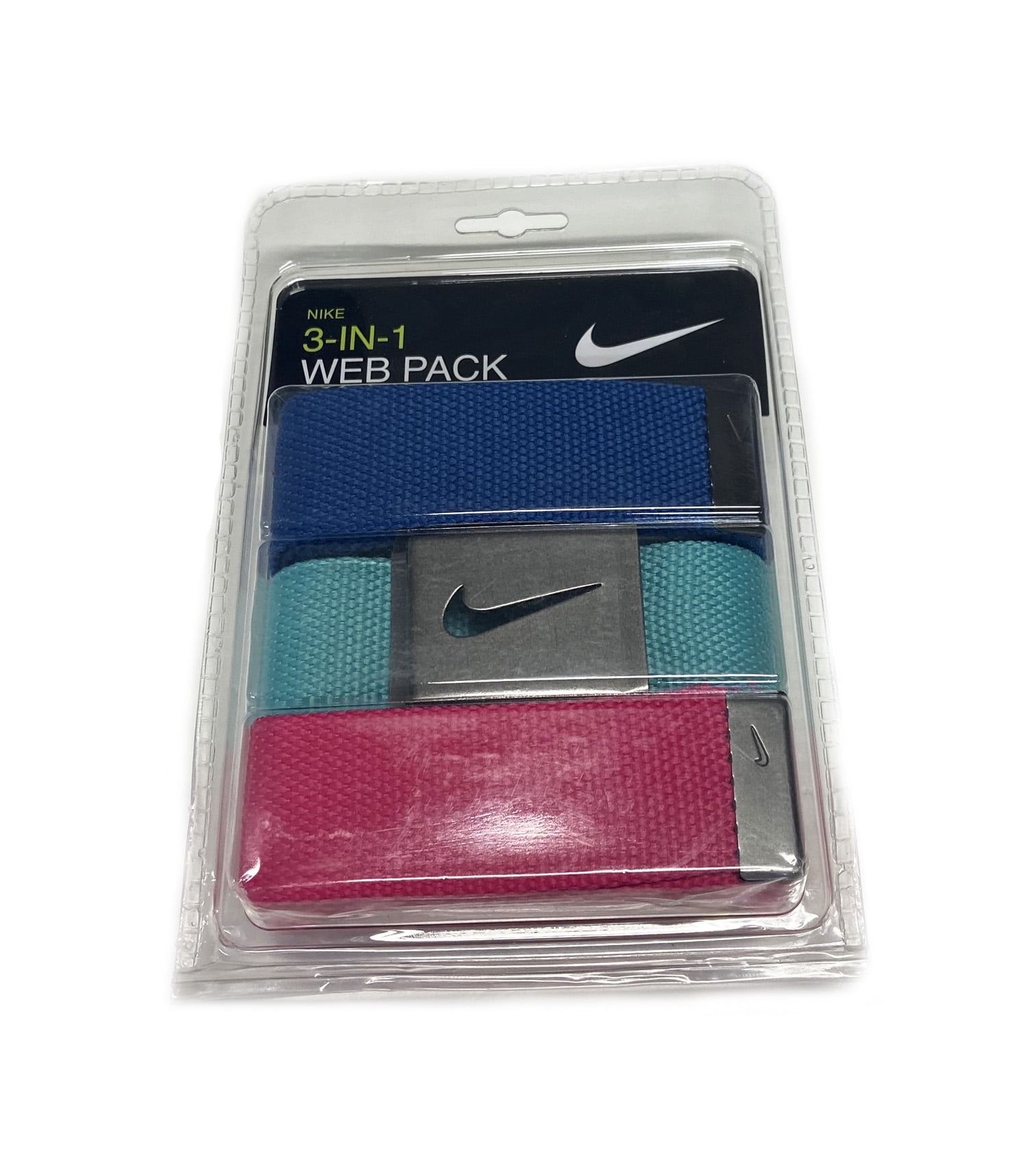 NEW Nike 3-In-1 Blue/Teal/Pink Golf Web 