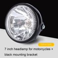 thumbnail image 2 of Faro de moto Terisass LED universal de 7 pulgadas, 12 V H4, 35 W, 2 of 9