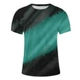 thumbnail image 4 of Aqestyerly T-Shirt Décontracté pour Homme à Manches Courtes, Col Rond, Haut Imprimé, Mode Été, Chemise pour Usage Quotidien HWRETIE, 4 of 4