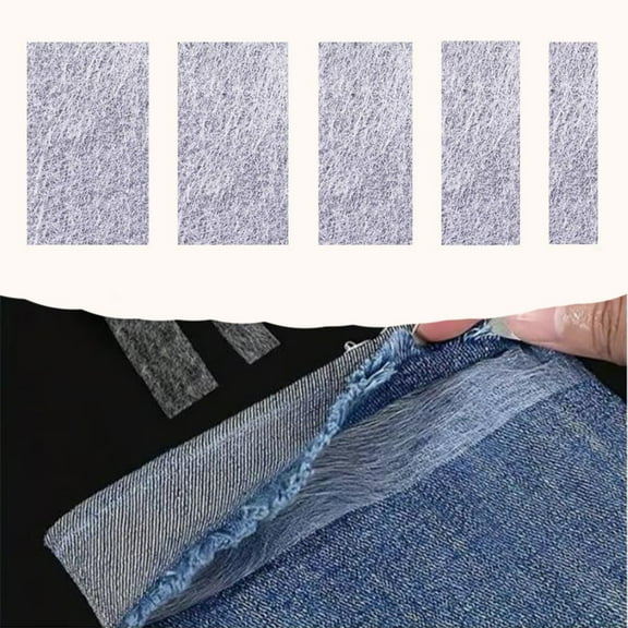 HBBKVI DIY Double Sided White Fusible Sewing Fabric Glue Tape Cloth