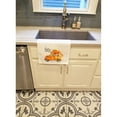 thumbnail image 2 of Fall Harvest Staffordshire Bull Terrier White Kitchen Towel Set of 2 Dish Towels, 2 of 3