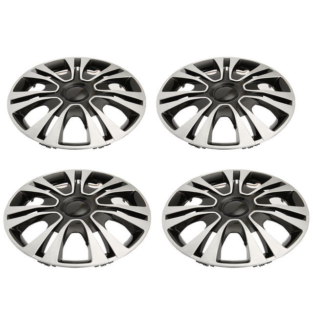 Tapa del Cubo, Tapa del Cubo de la Rueda Resistente 4 piezas para camiones de camiones de camiones para automóviles 13 pulgadas rueda de acero