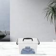 thumbnail image 1 of Luxshiny 6pcs Clear Toy Storage Bins For Organizing Stationery In Classroom Design, 1 of 8