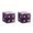 Amethyst Right Angle, variant on 2PCS Natural Crystal Dice Polished Energy Stones Natural Gemstone Dices Crystal D6 Mahjong Dices For Casino Games Craps Diy Crafts Spiritual Decor (Obsidian Right Angle)